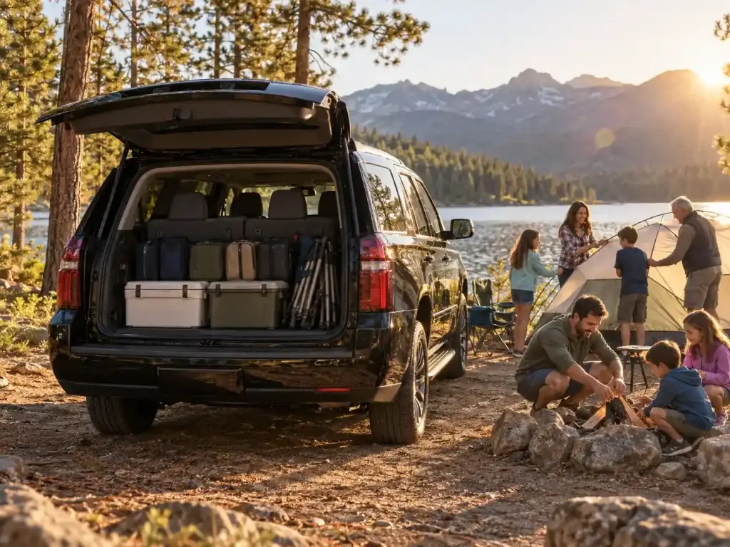 2026 Chevrolet Suburban spacious third row and cargo area for big families